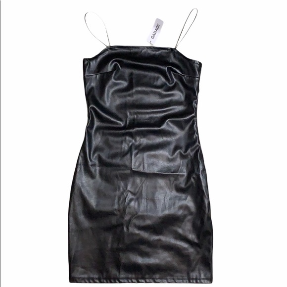 Garage sexy mini pleather dress - Picture 1 of 5
